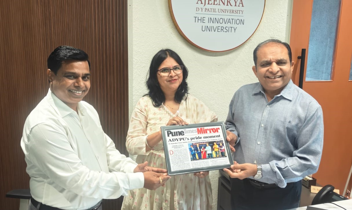 Dr. Kamaljeet Kaur Siddhu Receives Astra Academia Award for Excellence in Education