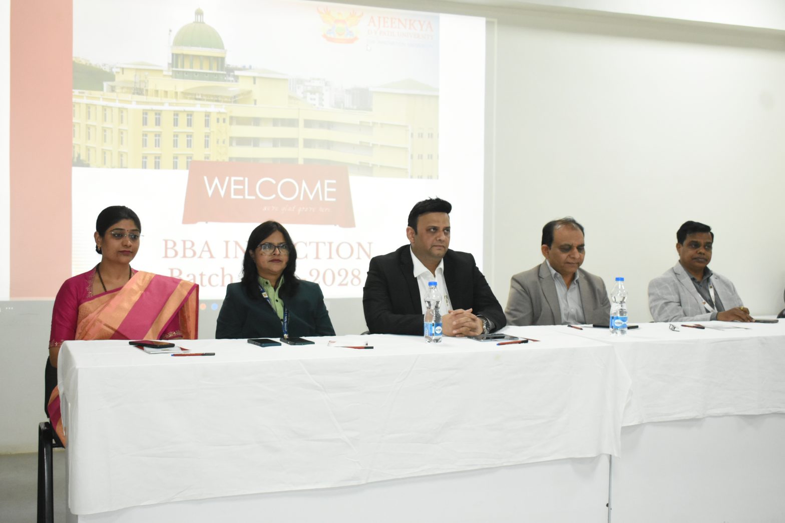 Deeksharambh 2025 – BBA Induction at ADYPU