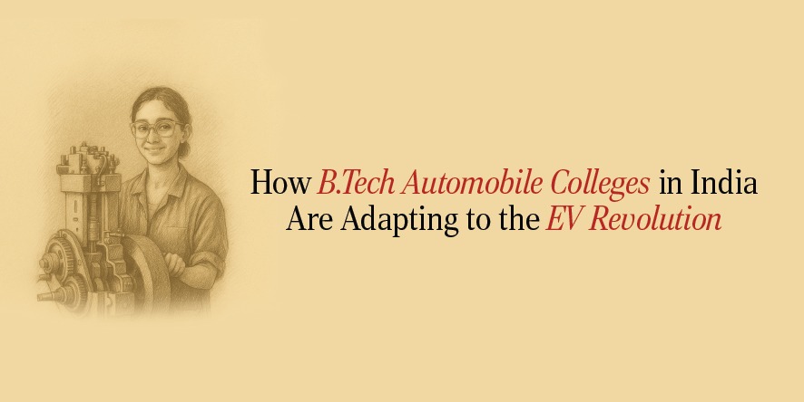 How B.Tech Automobile Colleges in India Are Adapting to the EV Revolution