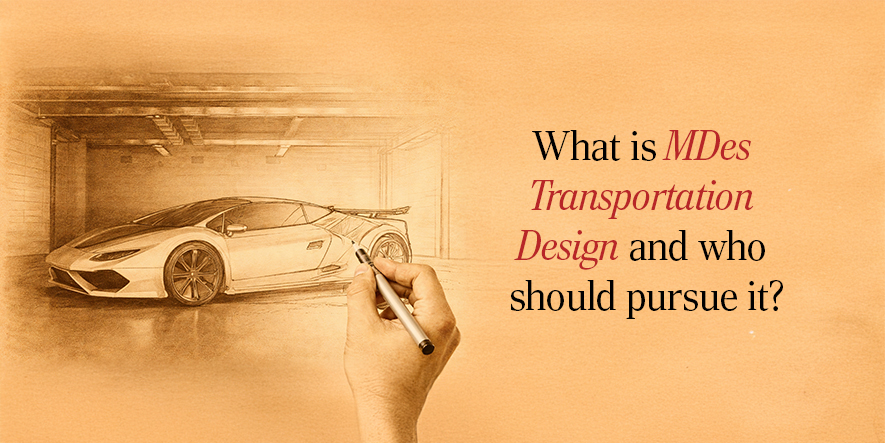 What is MDes Transportation Design and who should pursue it?