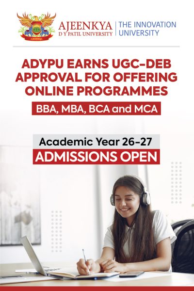 ADYPU Receives UGC-DEB Approval for Online Degree Programmes — A Landmark Achievement for The Innovation University