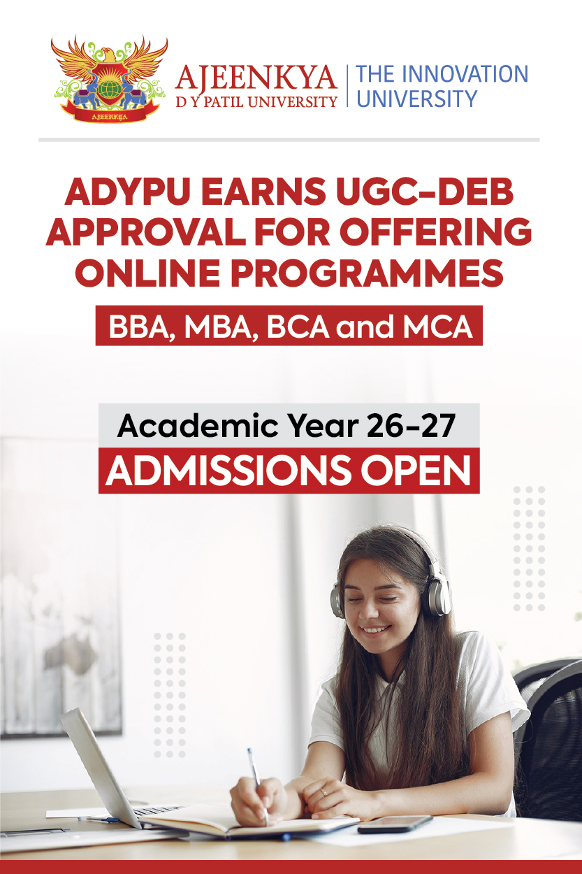 ADYPU Receives UGC-DEB Approval for Online Degree Programmes — A Landmark Achievement for The Innovation University