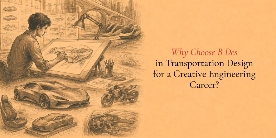 Why Choose B Des in Transportation Design for a Creative Engineering Career?